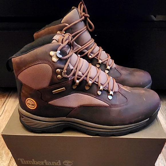Timberland Other - Timberland Waterproof Hiking Boot Brown Size 12 Wide